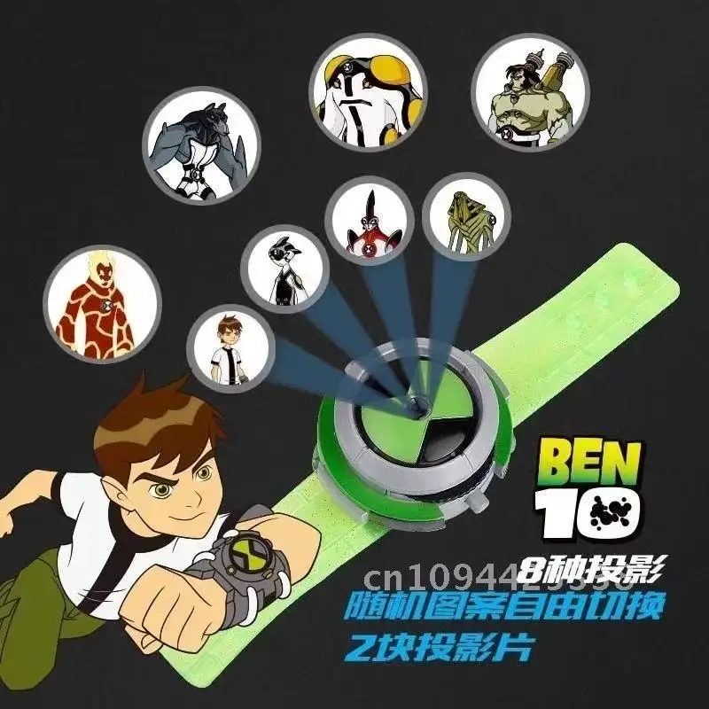 Original BEN10 Omnitrix Ben Tennyson reloj de proyección dispositivo de transformación sonido luz figura de acción juguete recoger adornos