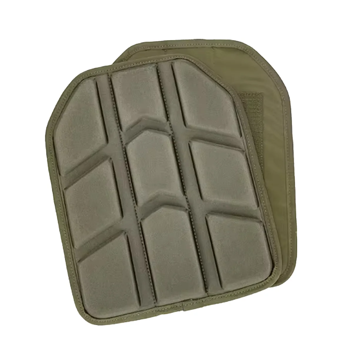 Tactical 2 Pcs Removable Molded Vest Protective Pad for Airsoft Paintball CS Games Outdoor Hunting Plate Carrier Vest Cushion