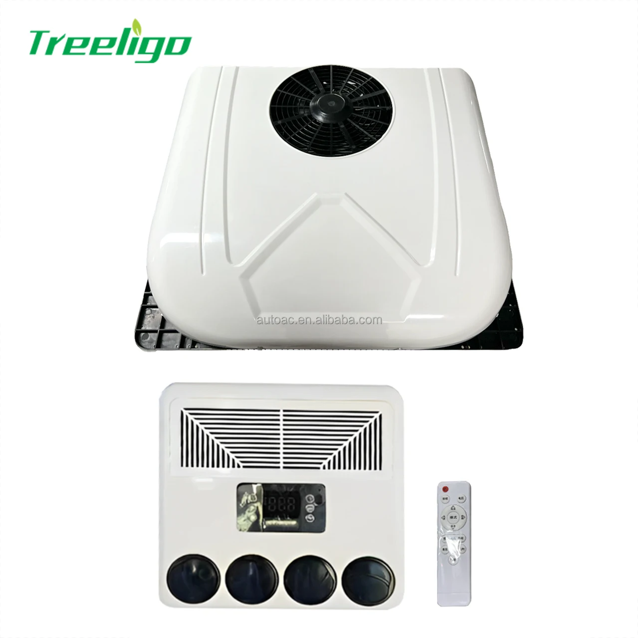 

Battery Powered Electric AC Truck Roof Air Conditioning 12 Volt 24V Van Parking Air Conditioner For Tractor Van Truck