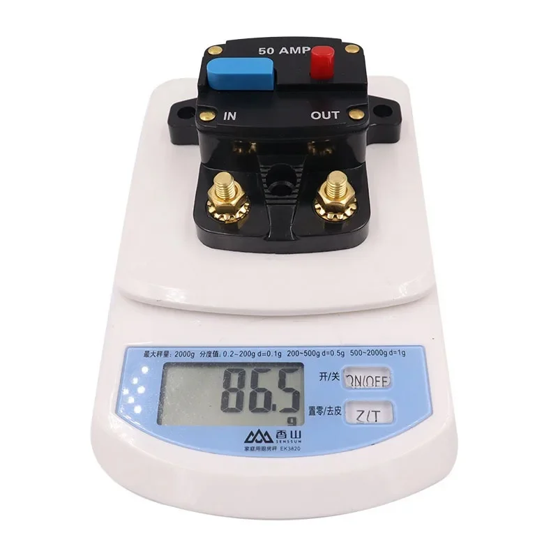 Lorvmed Car Over‑Current Protection 50‑300A Automatic Circuit Breaker Fuse Holder Switch Component