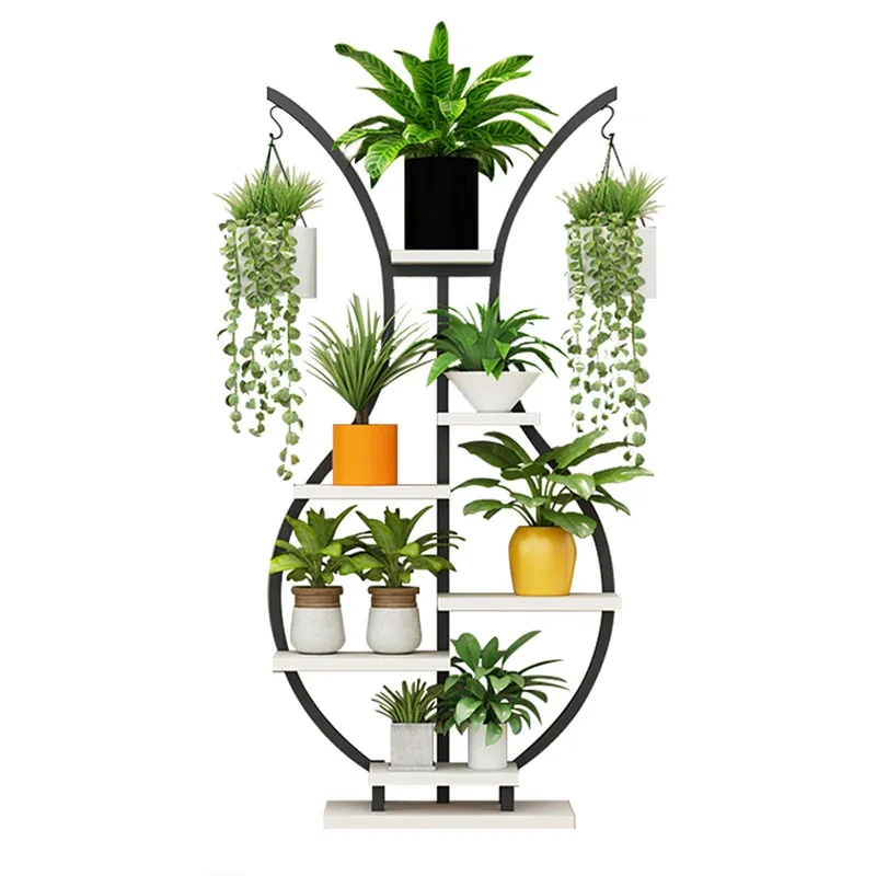 

hotel Restaurant Floor-to-ceiling Plant Shelves Balcony Multi-layer Plant Stand Modern Minimalist Living Room Flower Pot Rack Z