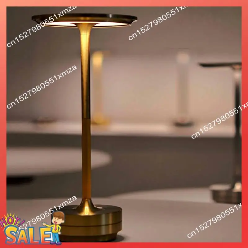 ABCL Lampade da tavolo senza fili ricaricabili Lampada da tavolo a batteria portatile Lampada da tavolo a LED con regolazione a 3 colori per la cena all'aperto