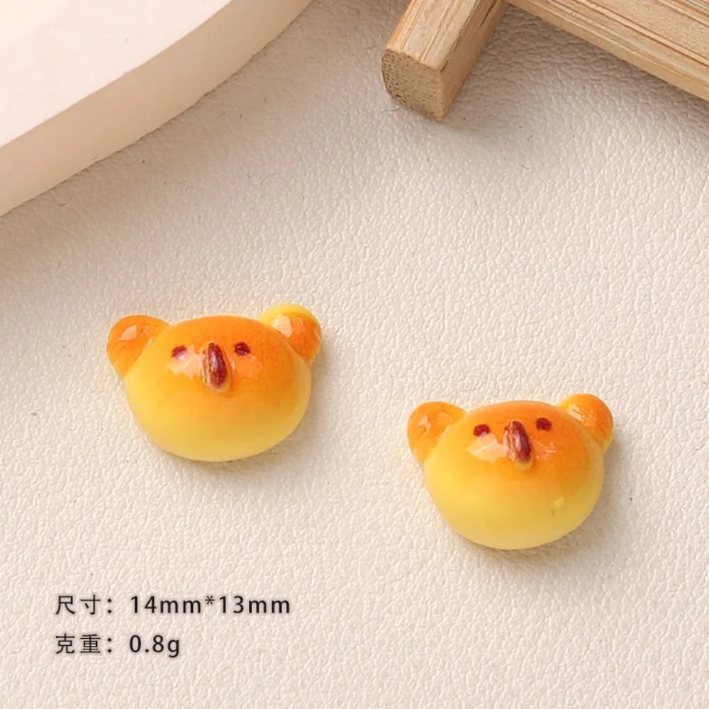 10pcs Kawaii Resin Flatback Mini cat animal Charms Cabochons Embellishments for DIY Ornament Crafts Scrapbook Home Decorations
