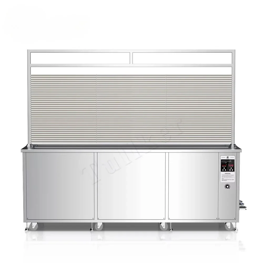 Tullker Industrial 360L Ultrasonic Cleaner Oil Degreaser Venetian Blind Cleaning Machine Dirty Curtain Window Blade