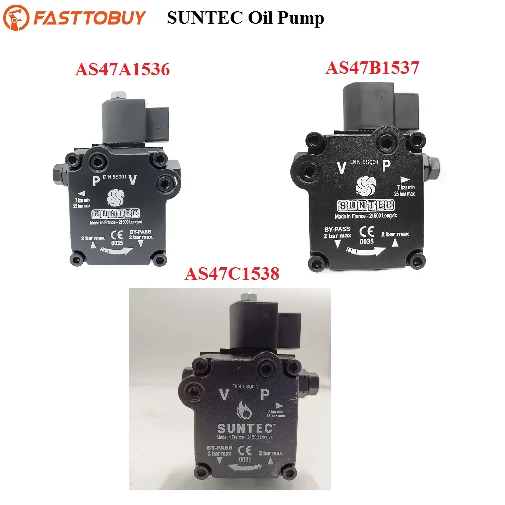 SUNTEC Oil Pump AS47A1536 /AS47B1537 /AS47C1538 for Diesel Oil or Oil-gas Dual Burner