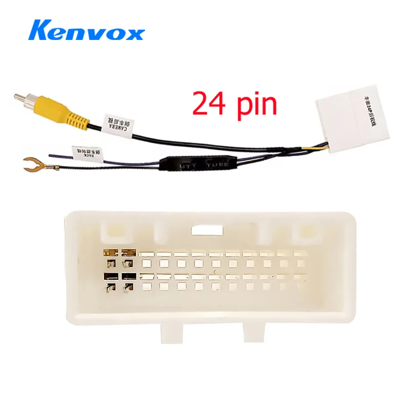 4pin 8Pin 16Pin 20Pin 24Pin For Toyota Original Factory Auto Camera Video Output Car Reverse Camera Output Video Adapter Cable