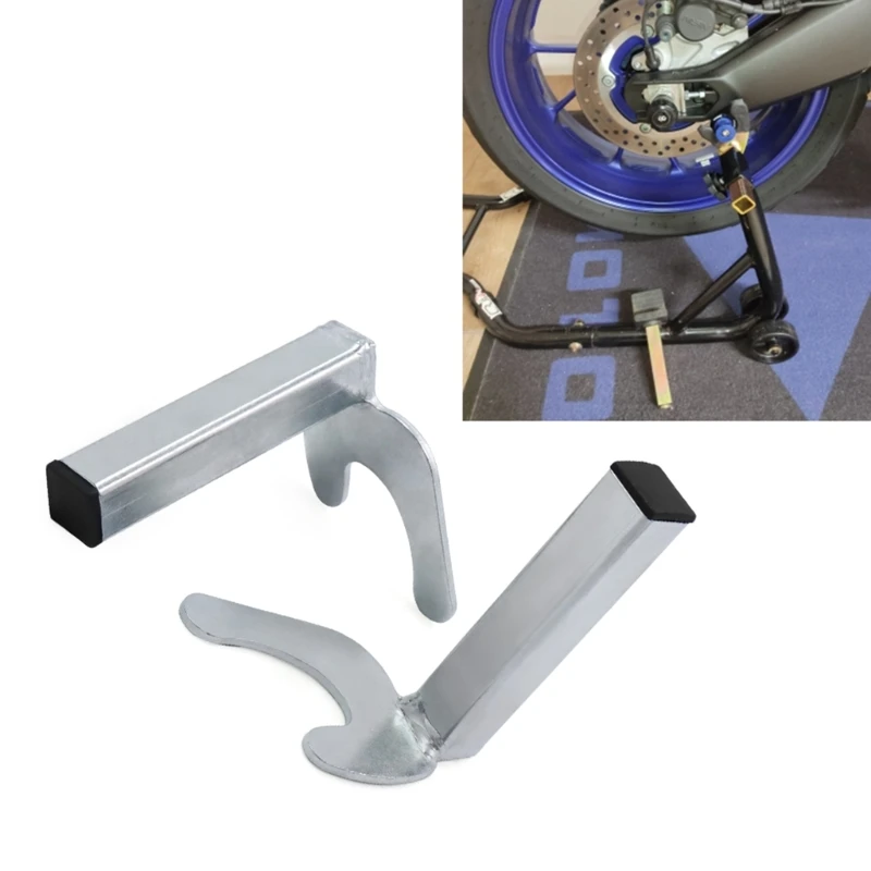 Universal Motorcycles Bike Stands Wheel Support Frame Stand Lift Tripod Hooks