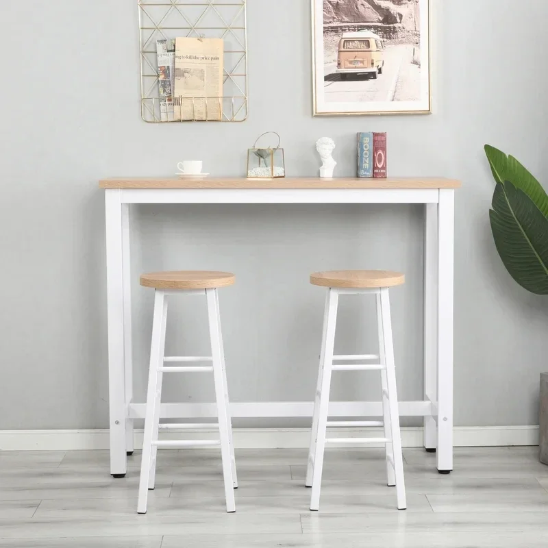 Modern Kitchen Furniture Table One-table and Two-chair Dining Table Set