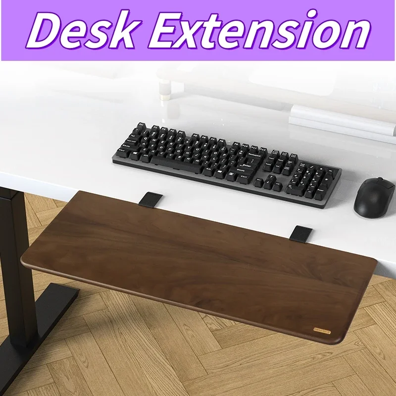 Home Office Desk Extension Rack with Wrist Support desktop Extension Tray Adjustable Keyboard Stand Suitable for Office Desk