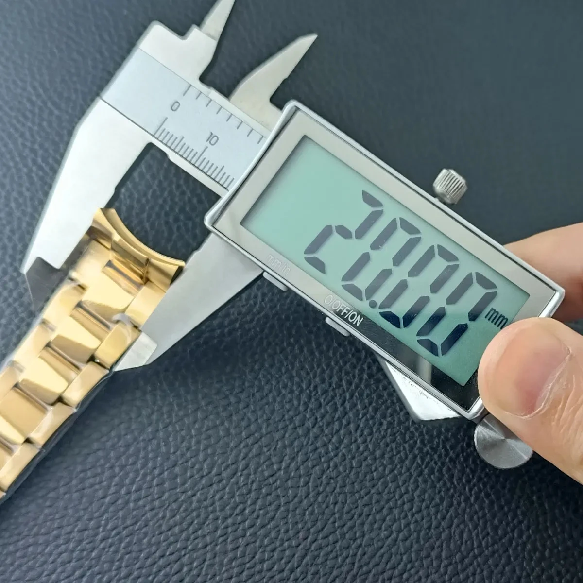 20mm Width High Quality Luxury Brand Full Solid Stainless Steel Daily Strap Men\'s watches Accessories Tool Watch Bands