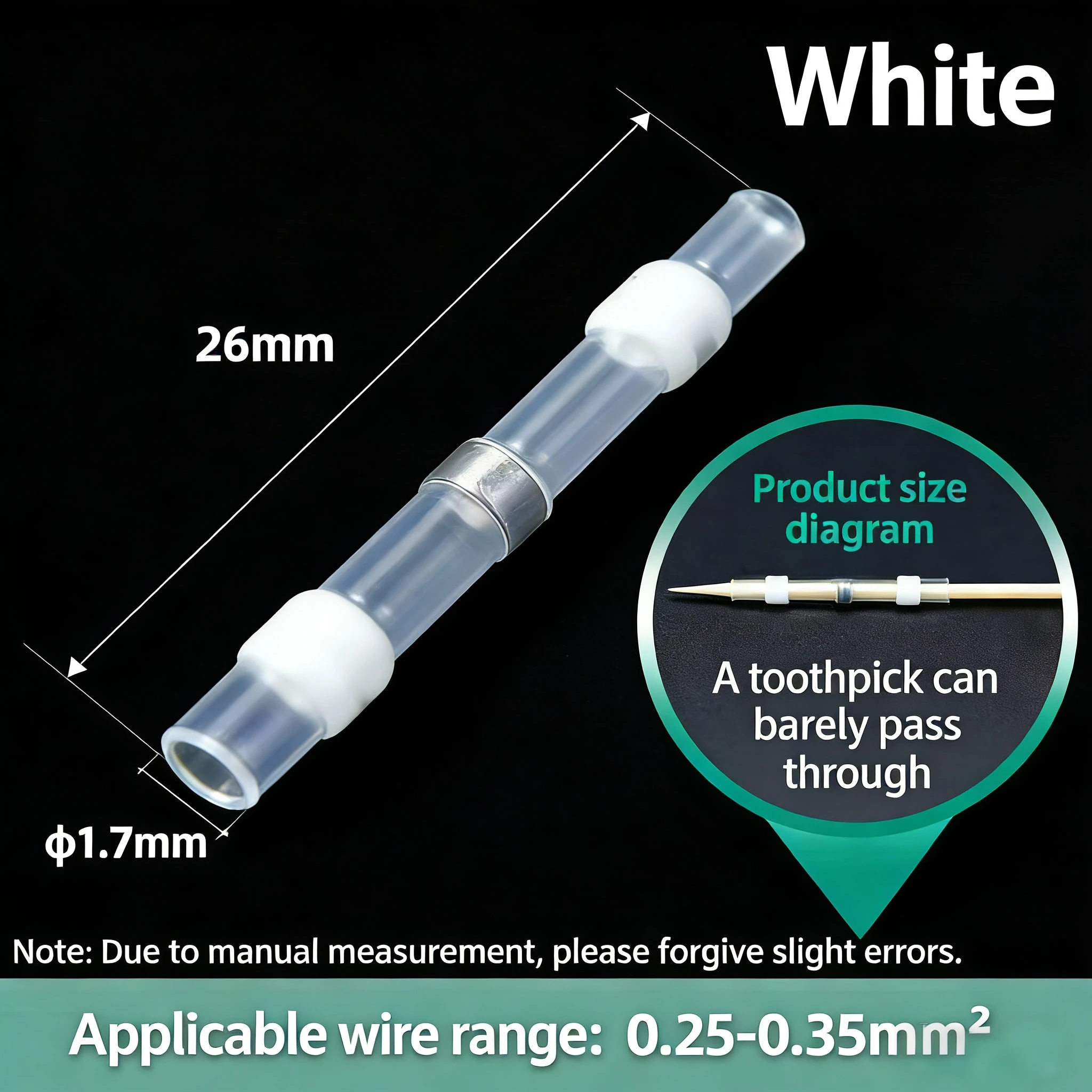 Shrinkklem met Lasring, IP67 Waterdicht, Krimpslang voor Verbinding van Elektrische Apparatuur, Kabelconnector-TerminalsShrinkklemLasringKabelconnector-TerminalsIP67 Waterdicht KrimpslangVerbinding