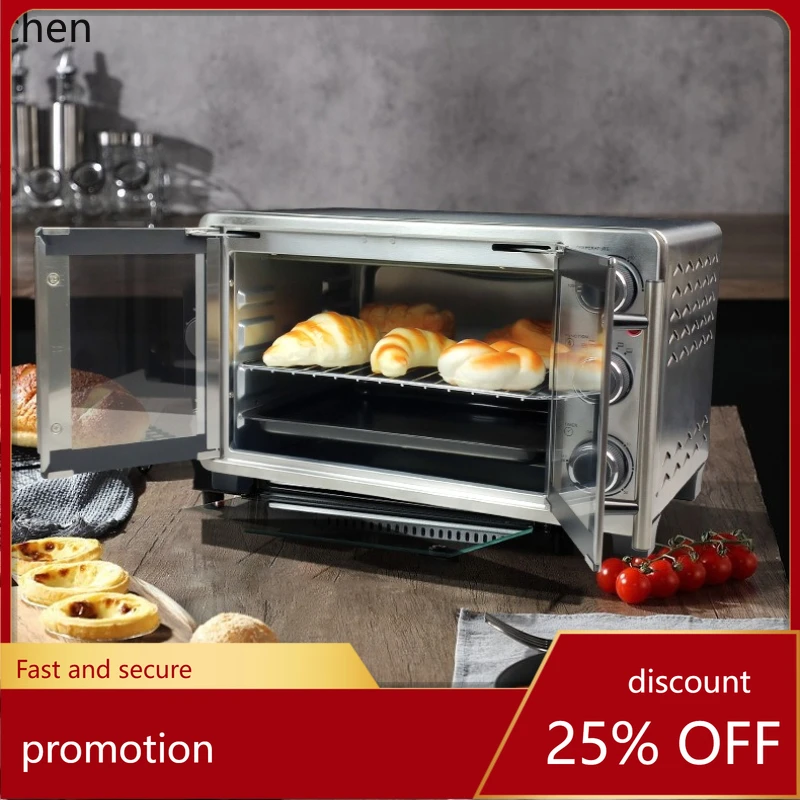 

HXL Stainless Steel Double Door Oven 23L Side-by-Side Electric Oven