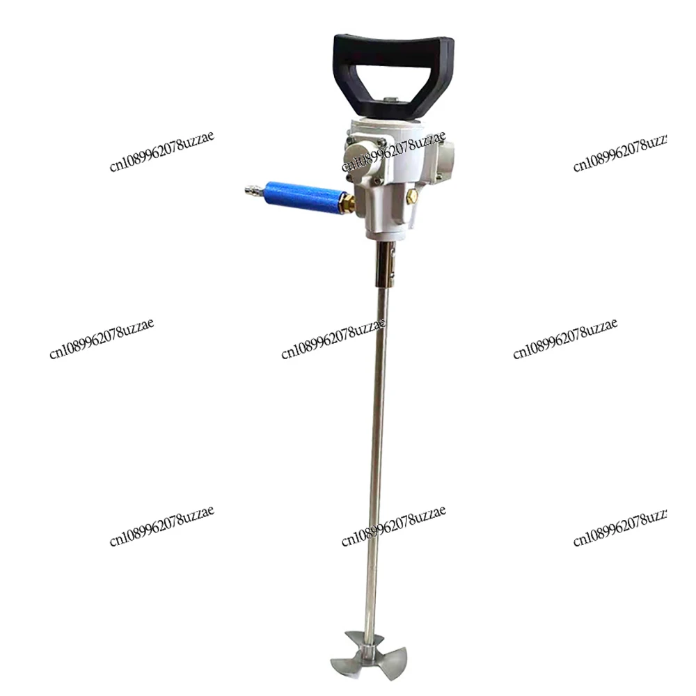 

Pneumatic 5 Gallons Paint Mixer 20L Dye Glue Liquid Mixing Machine Portable Stainless Steel Air Agitator Stirrer NT-817