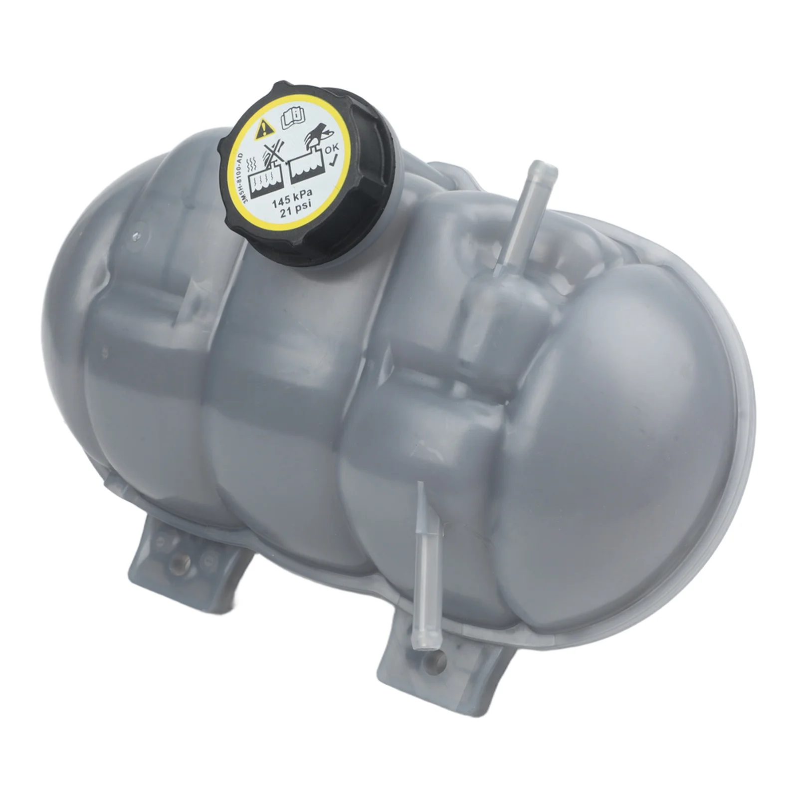 Radiator Overflow Coolant Reservoir Stable Performance Replacement Part Plastic Construction Includes Mounting Tabs