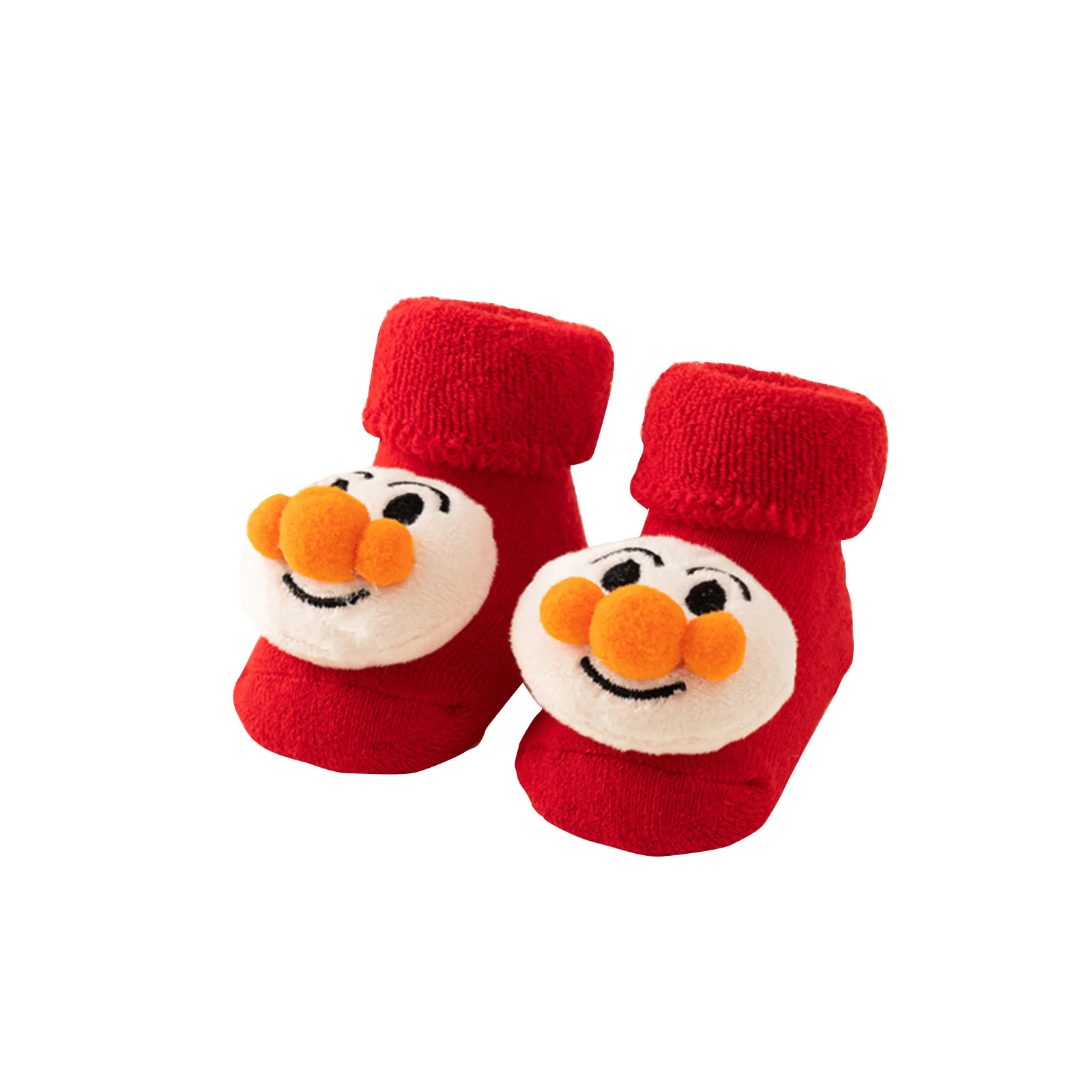 

Children's Socks Girls Boys Non-slip Print Cotton Toddler Baby Socks Kids Christmas Socks Newborns Infant Short Socks Clothing