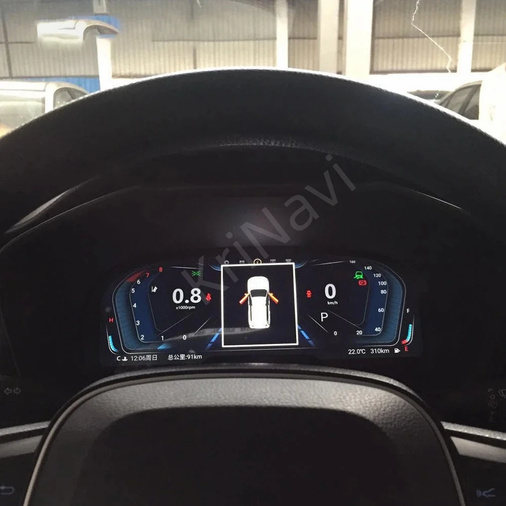LCD Instrument Dash Panel For Toyota RAV4 XA50 2019-2022 Board Meter Screen Linux System LCD Instrument Accessories