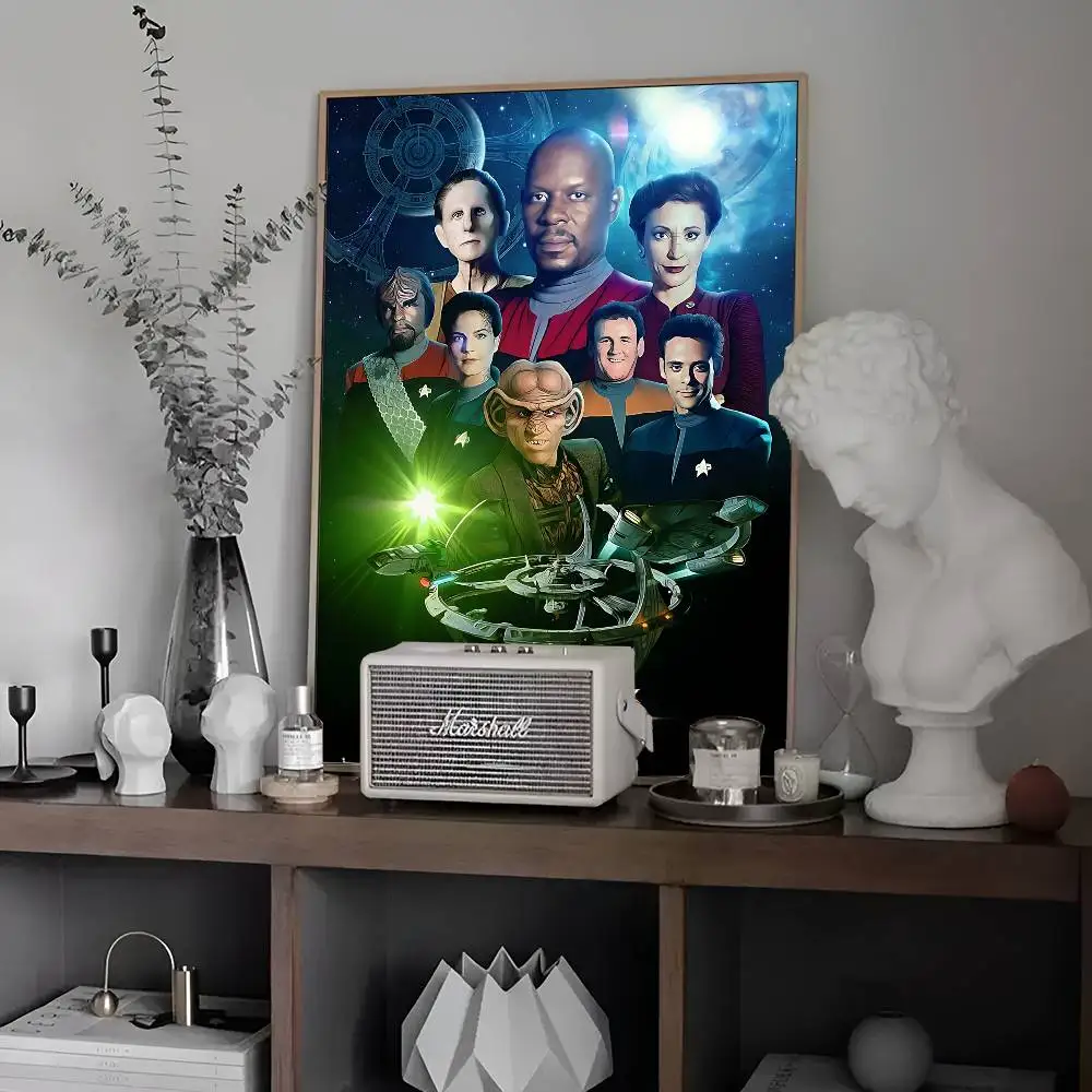 Sci Fi Series S-Star T-Trek Movie Vintage Posters Sticky Vintage Room Home Bar Cafe Decor Kawaii Room Decor