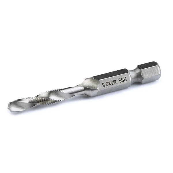 

6Pcs Titanium Nitride Coated Hss Drills Durable High Speed 0.5-1.5mm Set Fast Penetration Drilling for Wood Steel Plastic