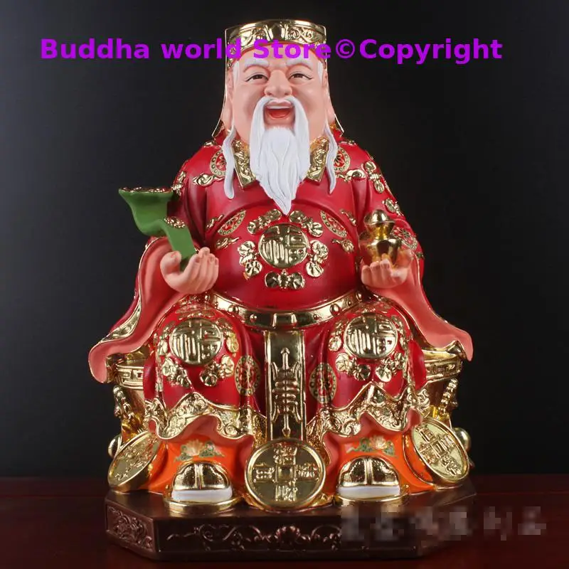 2025 Southeast Asia Indonesia Vietnam TU DI GONG God of wealth CAI SHEN GOOD BUDDHA figure Recruit wealth good luck statue