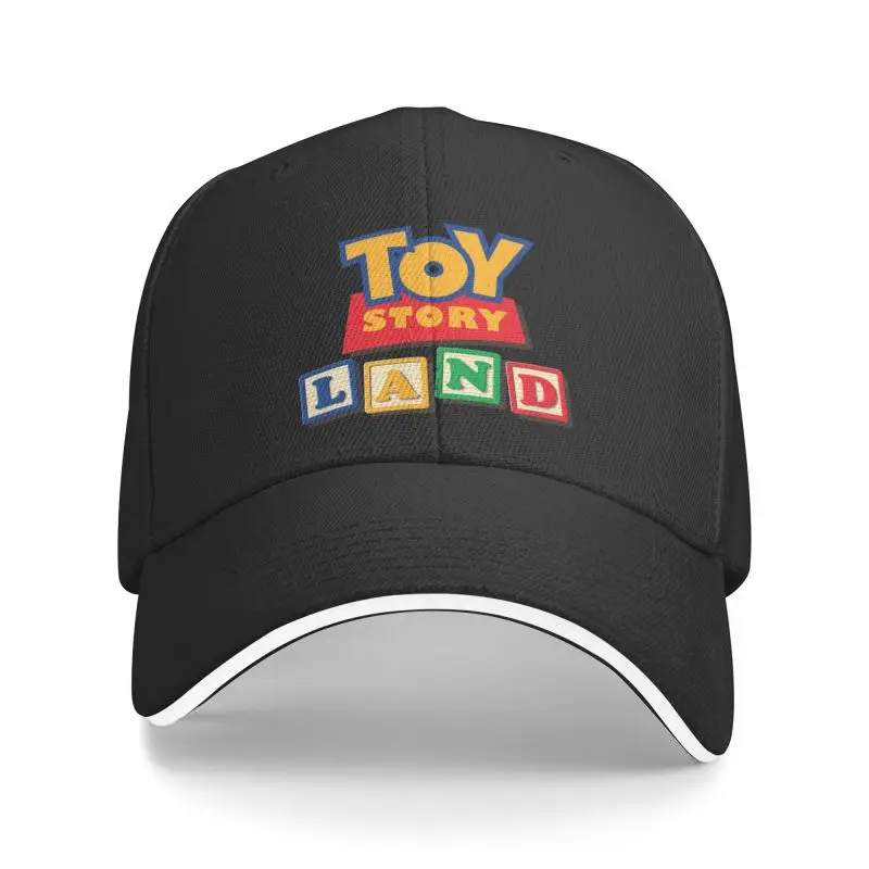 Custom Toy Story Land Cartoon Baseball Cap Men Women Adjustable Dad Hat Streetwear