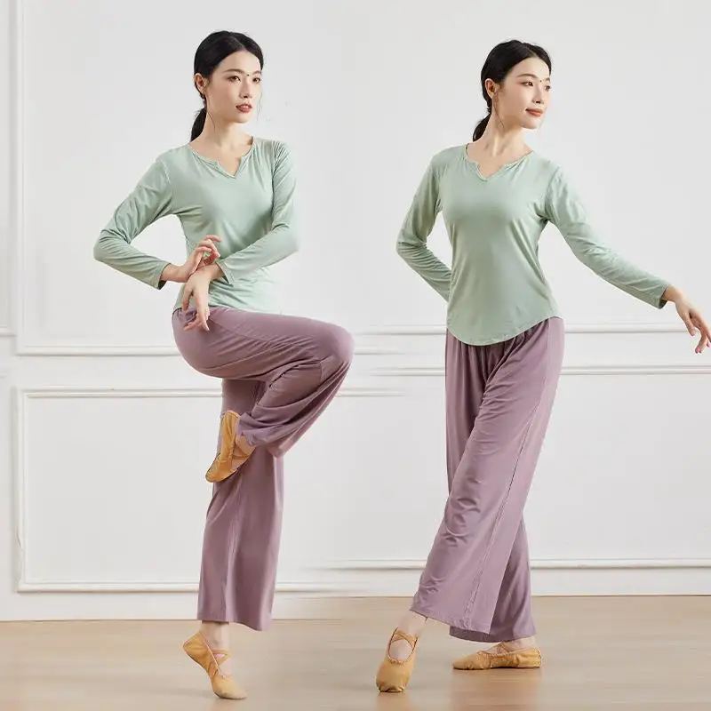 nouvel-ensemble-de-pantalon-large-pour-entrainement-de-danse-adulte-coupe-droite-vetements-de-fitness-pour-femmes-uniforme-de-danse-moderne-vetements-de-sport