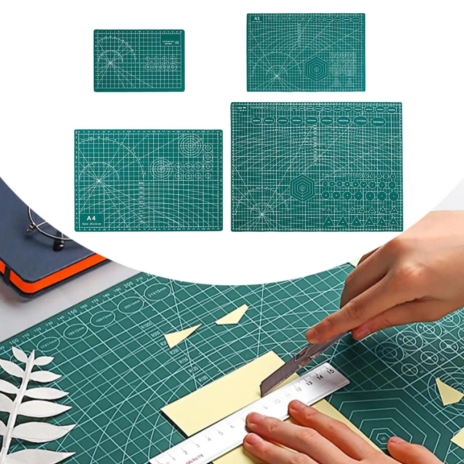 Cutting Mat Table Protector Multipurpose Cut Pad for Fabrics Crafts Sewing