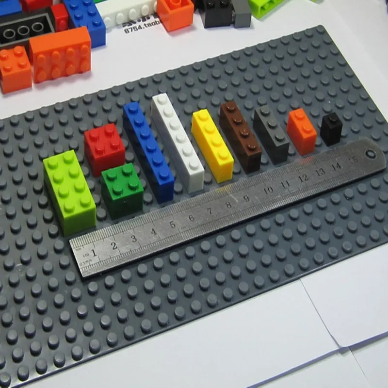 300 or 500pcs/lot Bulk Building Blocks Single Color 15 Colors Optional Children\'s Toys Compatible with Lego Toys for Children