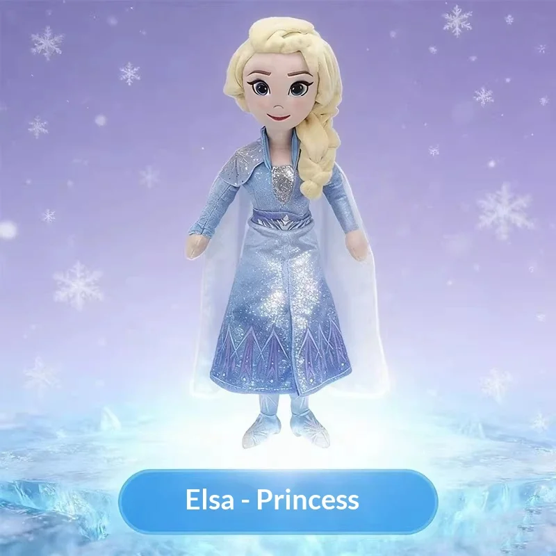 

Плюшевые куклы-принцессы Disney Frozen, Эльза, Анна, Олаф, Свен, мягкие игрушки для детей, подарок на день рождения, Рождество для девочек