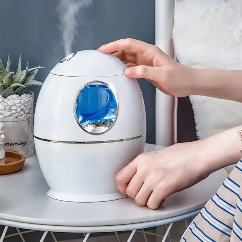 Essential Oil Diffuser Ultrasonic Humidifier Cool Mist Humidifier dengan LED Light Dropship