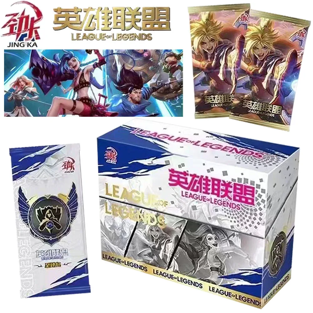 Оптовая продажа League of Legends Card Kids Toys Gift Winning Signature Hollow LOL Game Cards EDG Goddess SP SSP SLR Hero Paper Card