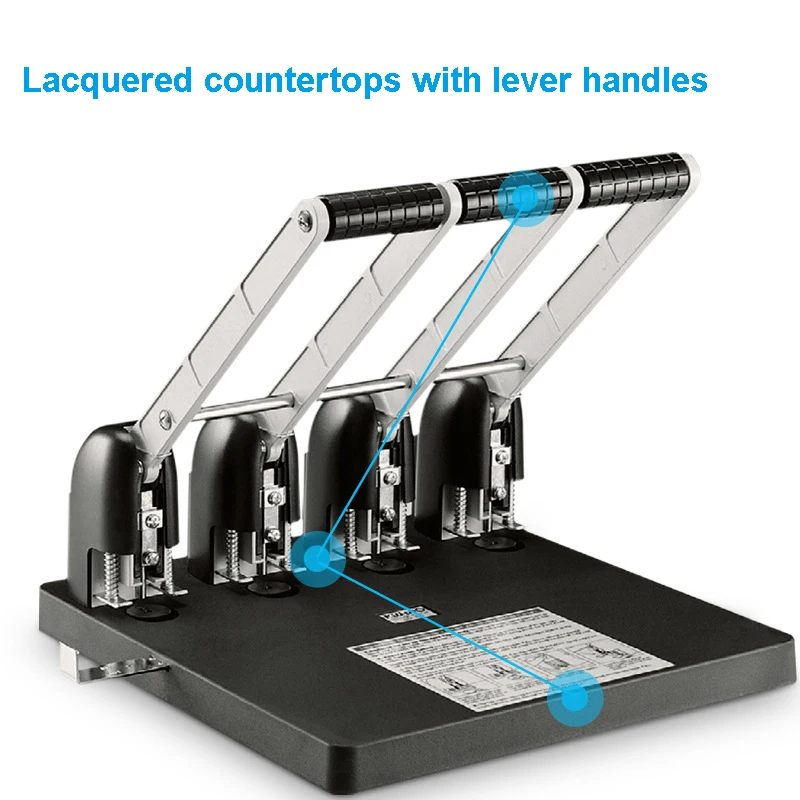 Paper Hole Punch Heavy Duty Hole Puncher 4 Holes Punch 150 Sheets of Paper