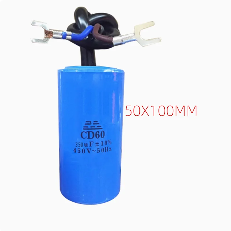 1PCS CD60 워터 펌프 커패시터 450V 모터 시작 커패시터 35UF50UF75UF100UF150UF200UF250UF300UF350UF400UF500UF