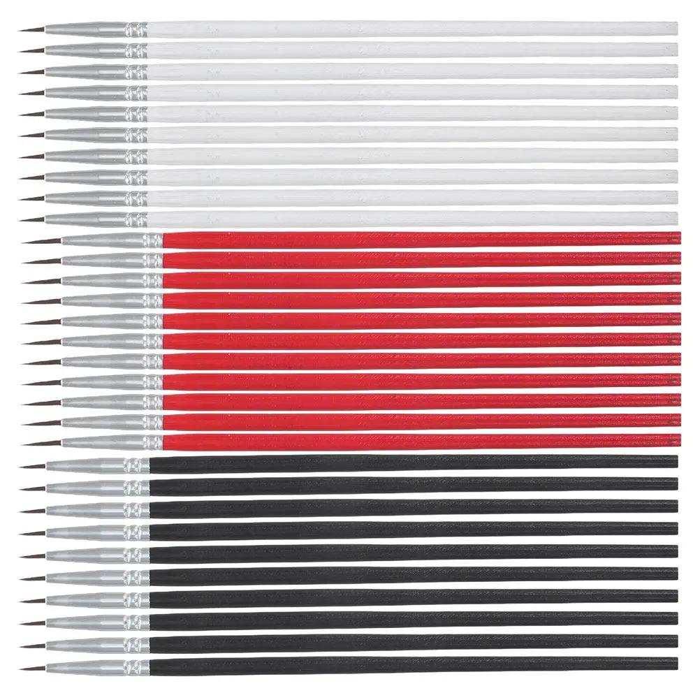 

60Pcs Artist Brush Set Nylon Paint Brushes Professional Watercolor Oil Acrylic Fine Tip Detailing Miniature Liner Brush Pack