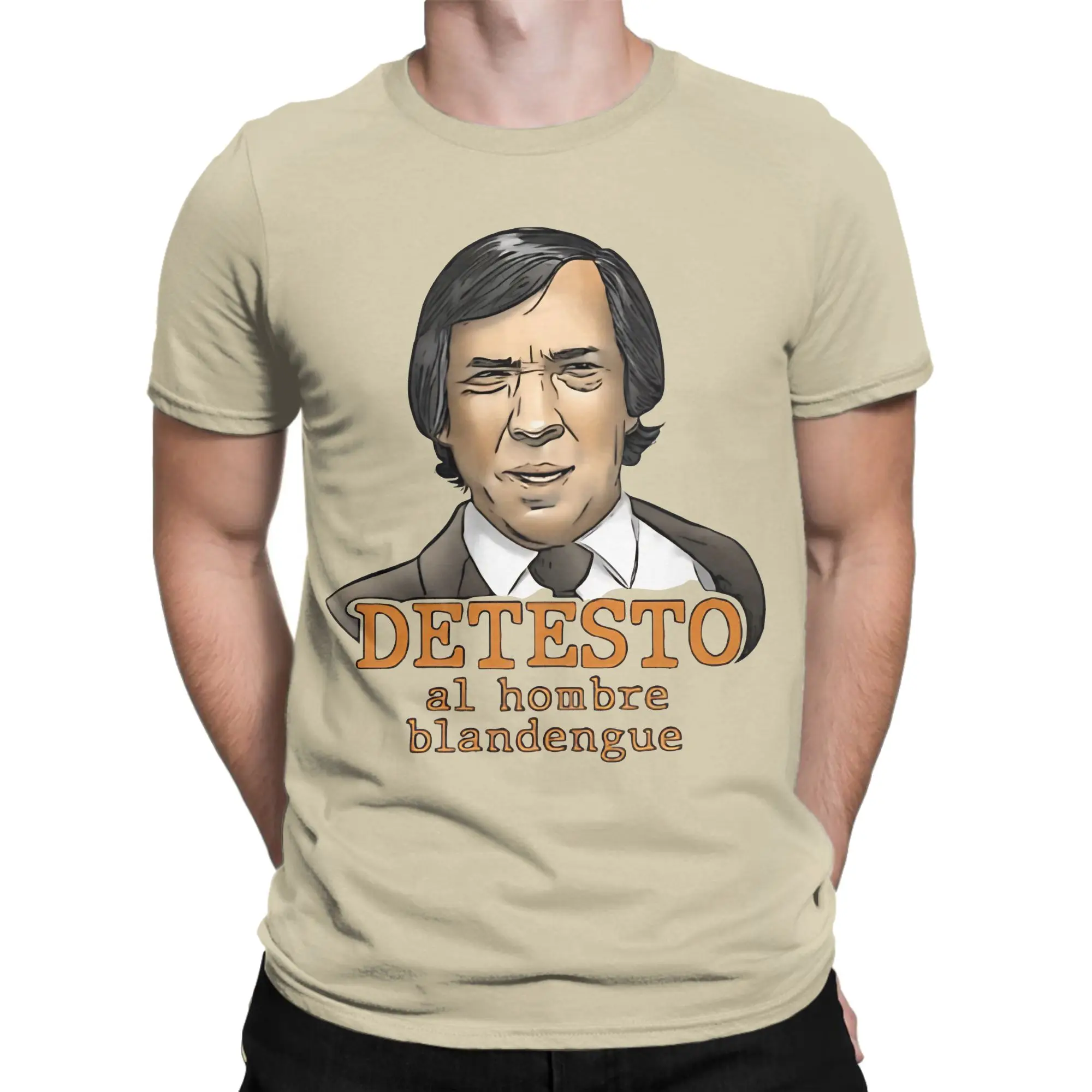 Camiseta THE FARY para Homens e Mulheres, Camiseta de Algodão com Estampa Divertida, Gola Redonda, Camisetas Espanholas El Fary, Manga Curta, Tamanhos