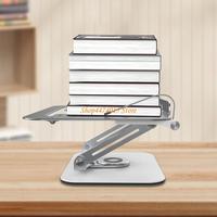 K1AA Ergonomic Laptop Stand Adjustable 360 Degree Rotation Notebook Computer Lifting Bracket for Laptops Tablet