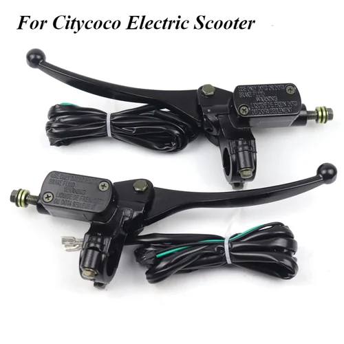 Imagen 1 del producto Bomba de freno delantera o trasera, Rotor de freno, pastillas de freno, palanca de freno, manguera de freno para accesorios de patinete eléctrico Citycoco