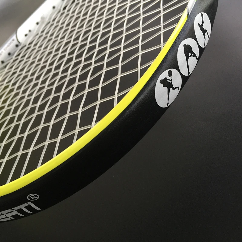 Black White Printing Scratch Prevent Frame Head Protection Sticker Tennis Racket Protective Tape Reduce Impact And Friction