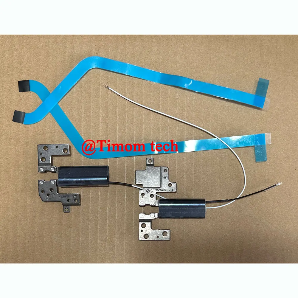 Imagem -04 - Dobradiças Originais para Lenovo Yoga Prata e Cinza 5h50u65200 5h50q96467 5h50q96486 73015ikb 81cu 830-15iwl 81js Novo Original