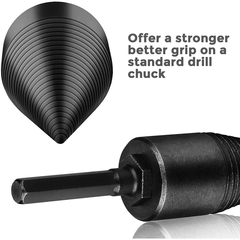 Detachable Wood Distributor Bit, Wooden Distributor Bit, Heavy Duty Drill Taper Screwdriver