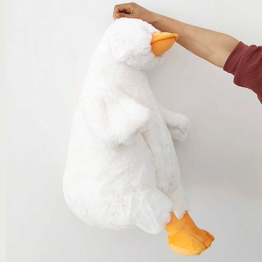 Pato de peluche Kawaii para niño y niña, juguete de Animal de peluche, muñeco suave, almohada, cojín, regalo de cumpleaños y Navidad