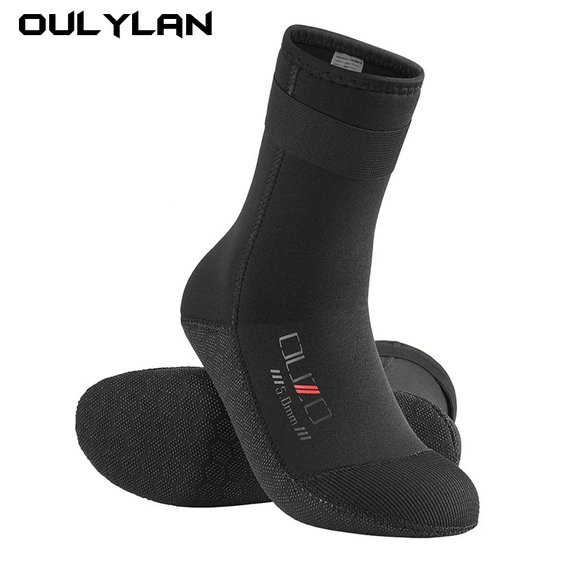 

Men's Women's 5mm Neoprene Socks Beach Volleyball Sand Soccer Diving Swimming Surfing Snorkeling Fishing Kayaking