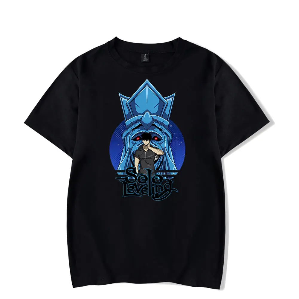 

Solo Leveling T-shirts New Merch Summer Women Men Fashion Casual Short Sleeve Tee Camiseta Streetwear Fashion Tee Basic Tops
