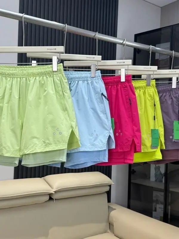 

Outlets Big Brand Outdoor Couple Two-In-One Running Quick Dry Fitness Sports Shorts Casual Style plus Size Summer Wide Leg Pants