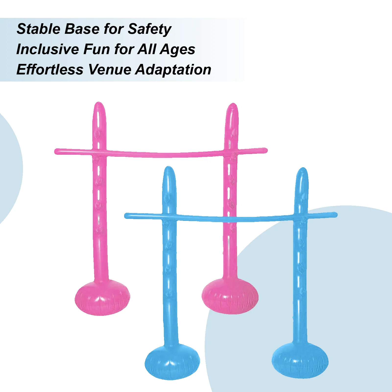 Limbo Game for Adults Inflatable Limbo Party Games for Outdoor Adjustable Height Pole Party Activities for Children Yard Events