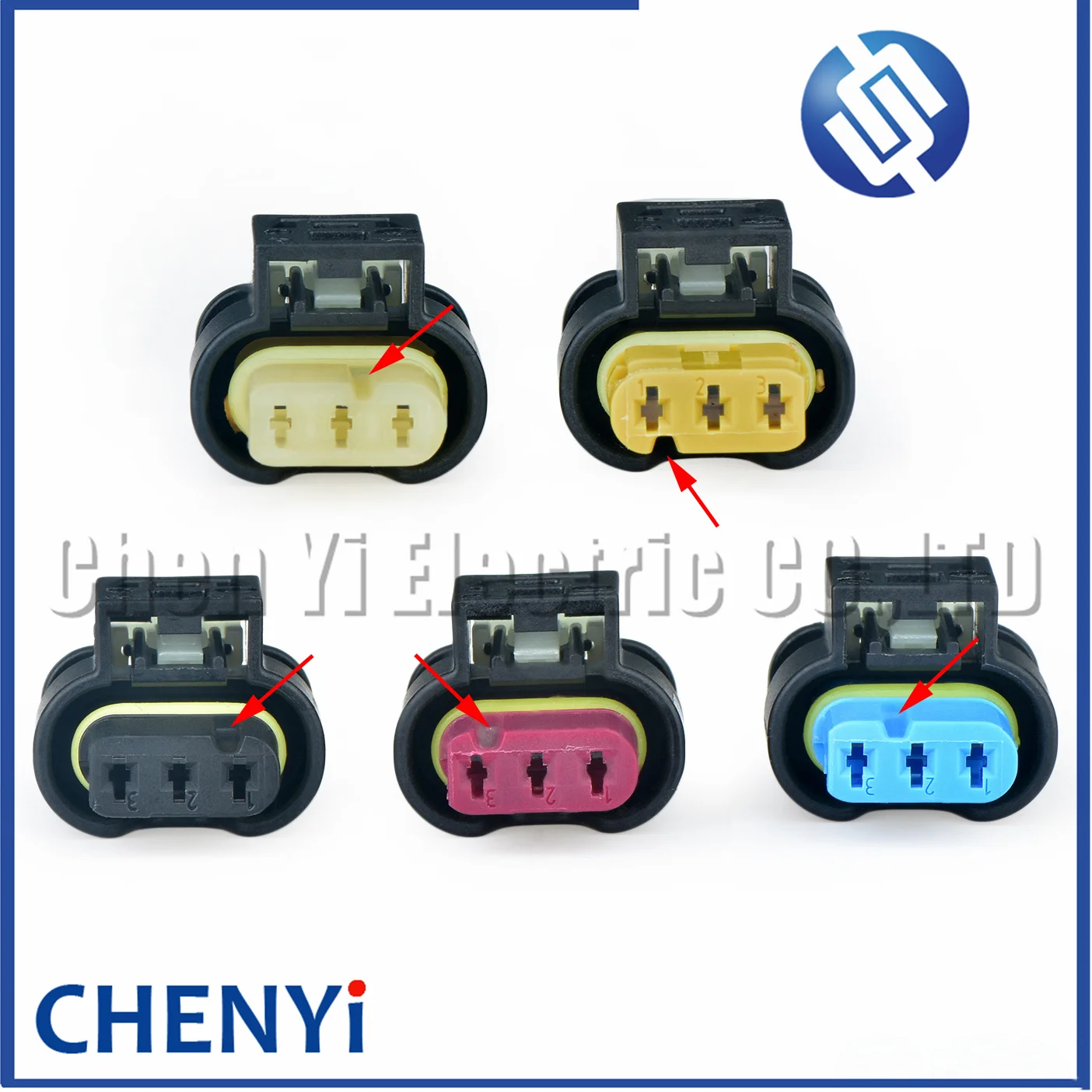 3 Pin Auto connector Sensor Plug A0225452626 805-121-504 805-121-521 7615490-03 A0225452426 7615637-04 805-121-522 7617212-04
