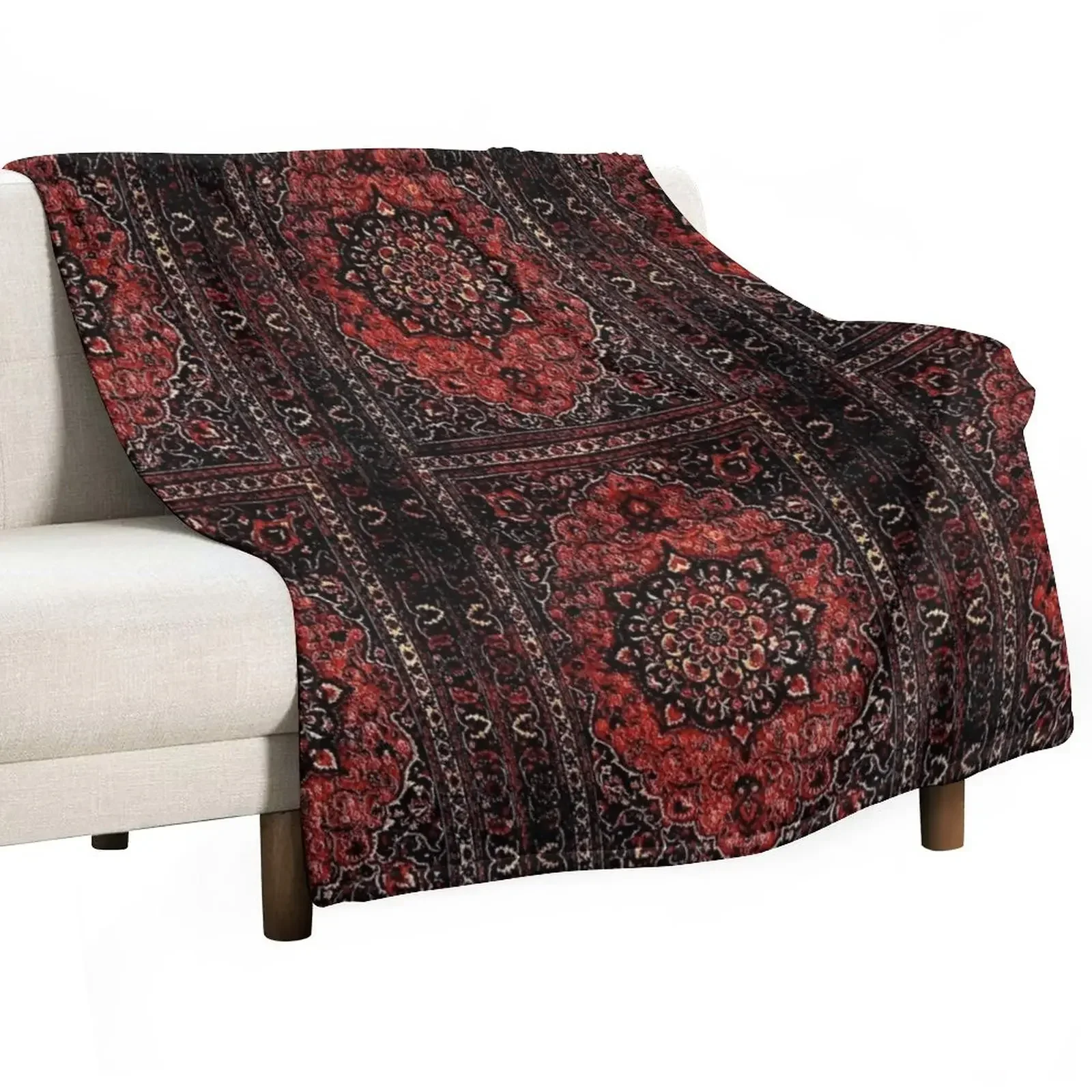 

oriental rug Vintage Antique Persian Carpet Throw Blanket Blankets For Sofas Decorative Throw Blankets