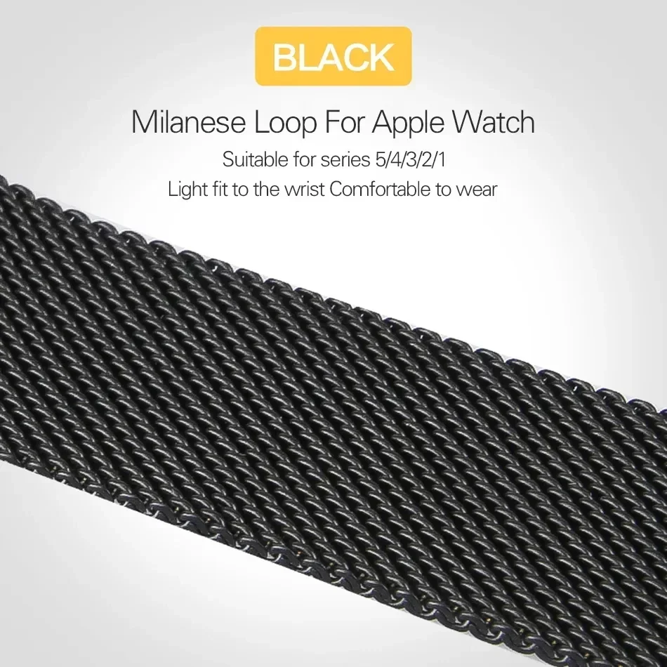 Milanese Loop for apple watch band 44mm 45mm 40mm 41mm 38-42mm pride bracelet iwatch series 9 8 7 6 SE 5 4 3 ultra 2 49mm strap