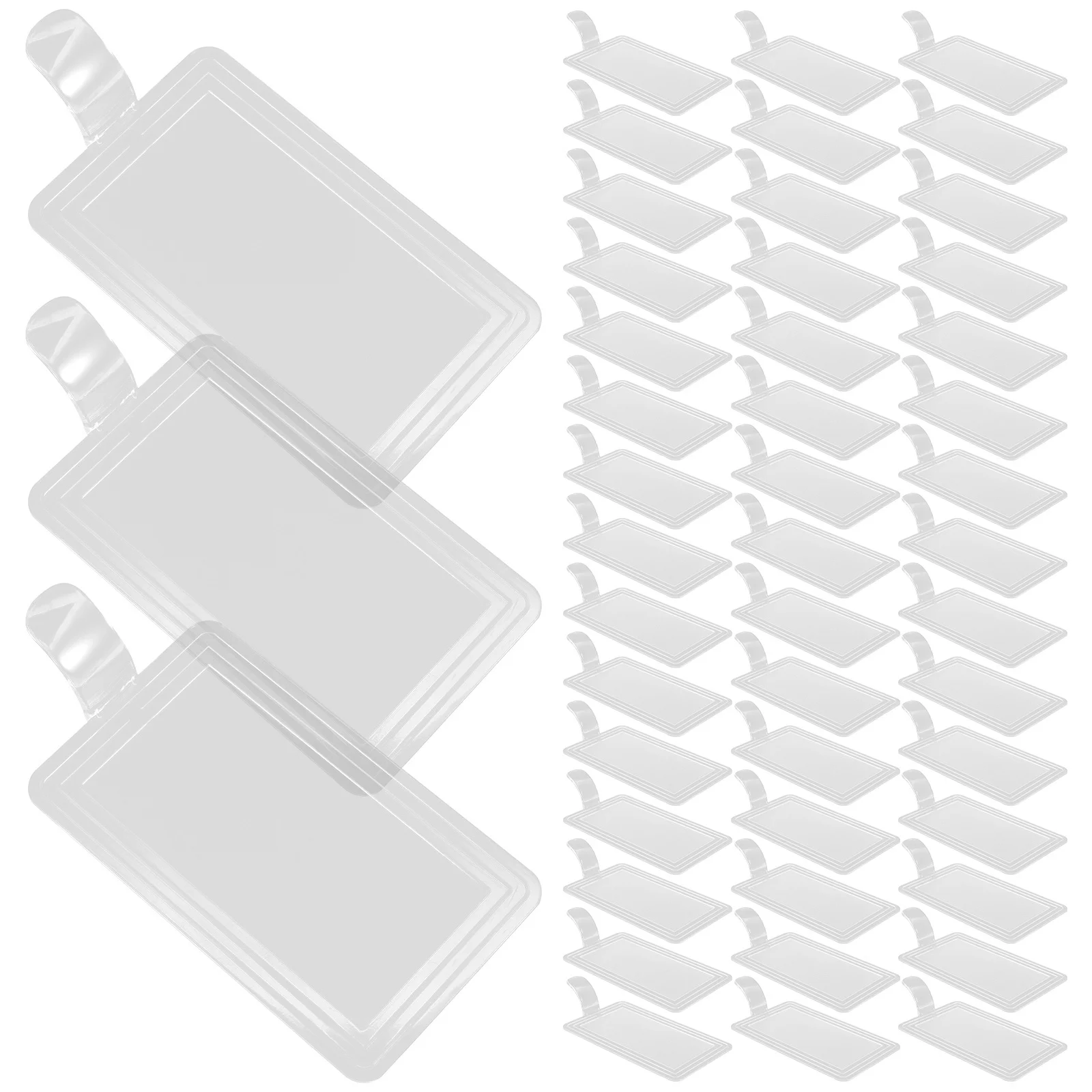 

100Pcs Thicken Plastic Cake Boards Reusable for Wedding Bridal Baby Showers Baking Sales Cake Board Party Accessories