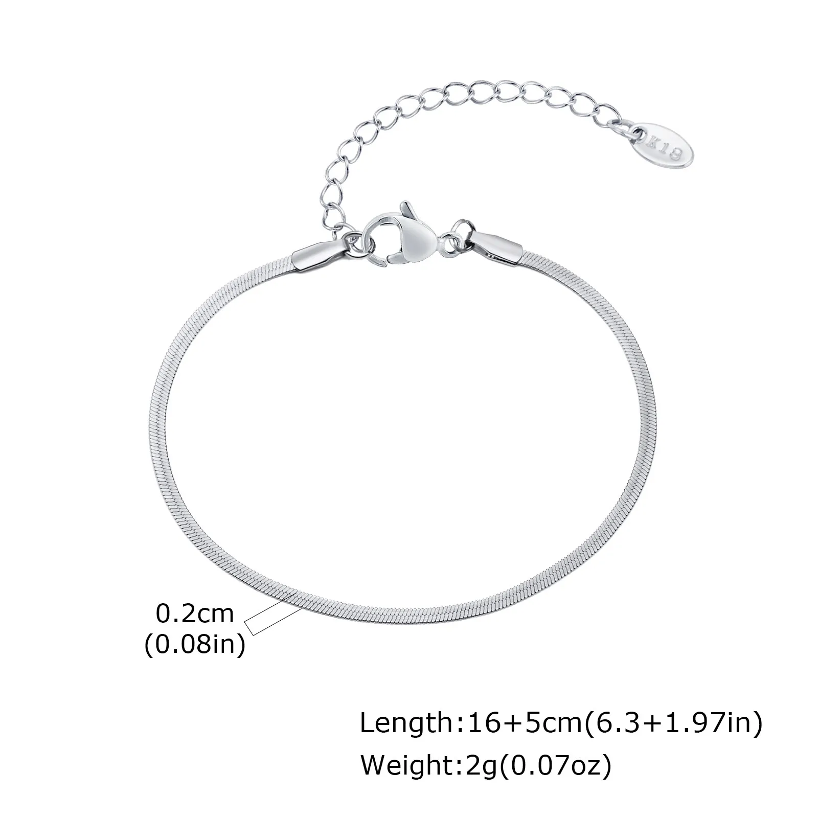 3-teiliges dünnes Kettenarmband für Herren, nie verblassendes verstellbares Armband aus Edelstahl, minimalistisches Hip-Hop-Schmuckgeschenk
