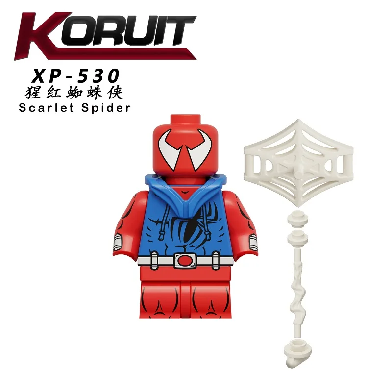 مكعبات بناء صغيرة للبطل الخارق من مارفل، إصدارات متعددة من Spider-Man، Penny، دمى قابلة للجمع، مناسبة كهدية للأولاد